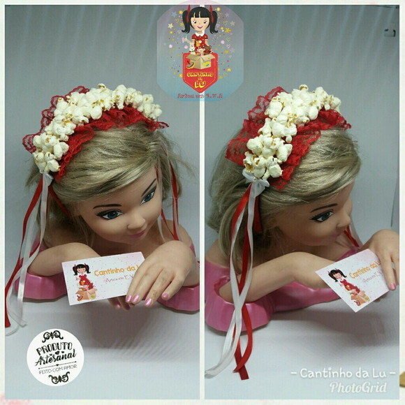 Tiara de Pipoquinha