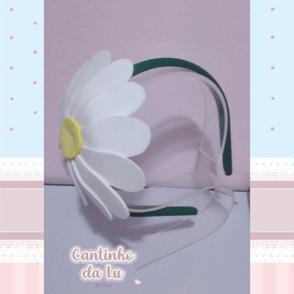 Tiara Flor Margarida
