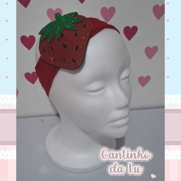 Tiara Meia de Frutas