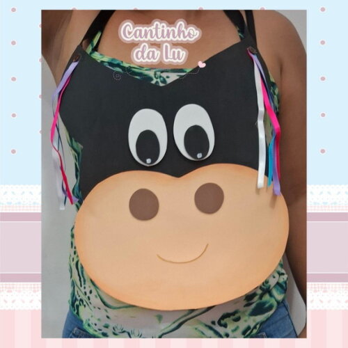 Aplique Avental Boi Bumbá