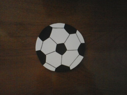 Aplique Pequeno Bola De Futebol