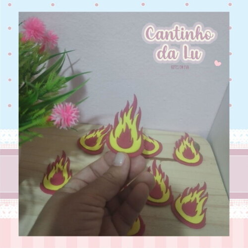 Apliques Foguinhos