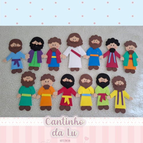Apliques Jesus e Seus Discípulos