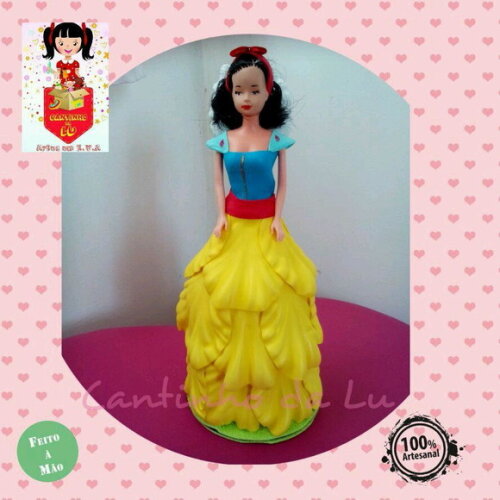 Boneca Barbie Branca de Neve