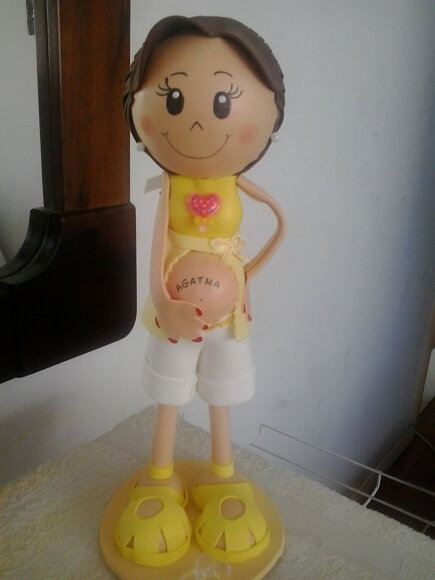 Boneca Fofucha Grávida