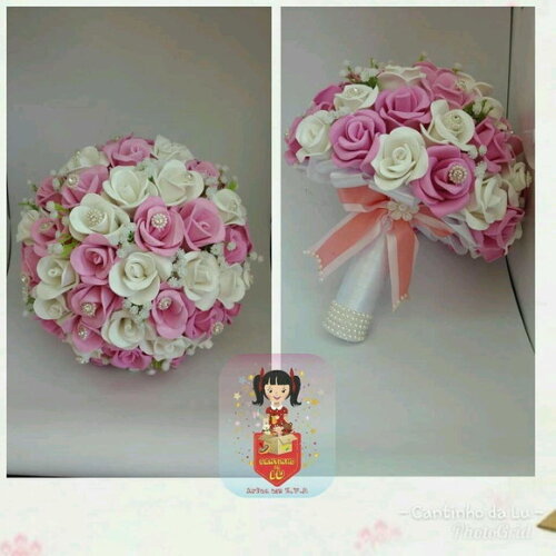Bouquet Flores Rosas Eva