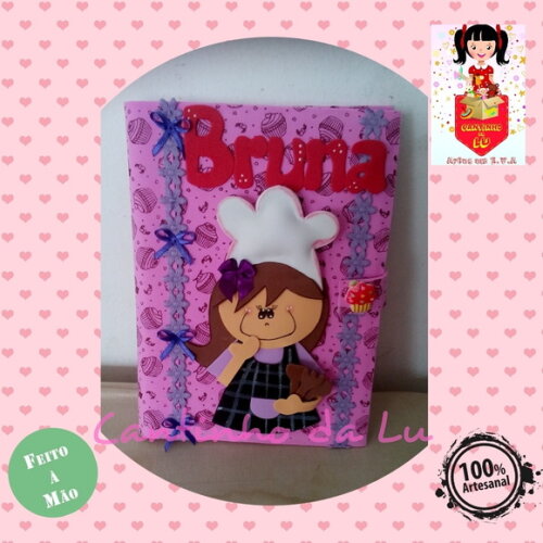 Caderno Pequeno para Receitas