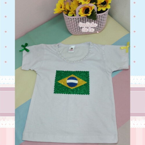 Camisa Baby Brasil
