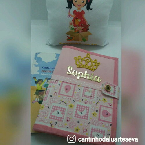 Capa Caderneta de Vacina em Eva