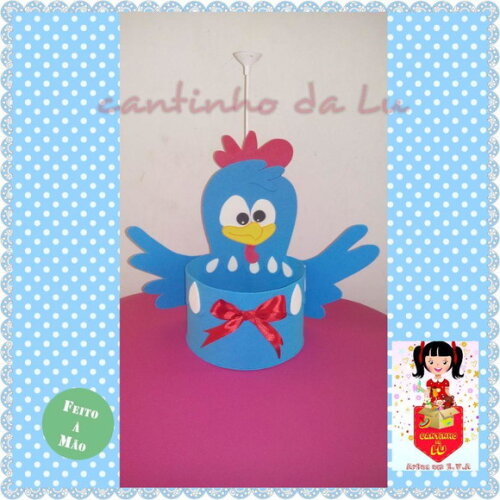Centro de mesa galinha pintadinha