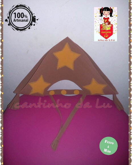 Chapéu cangaceiro eva