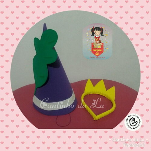 Chapéu e Tiara Coroa Ben & Holly