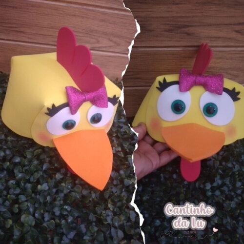 Chapéu Galinha/galo