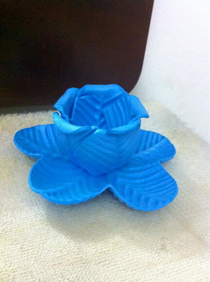 Forminha flor para doces