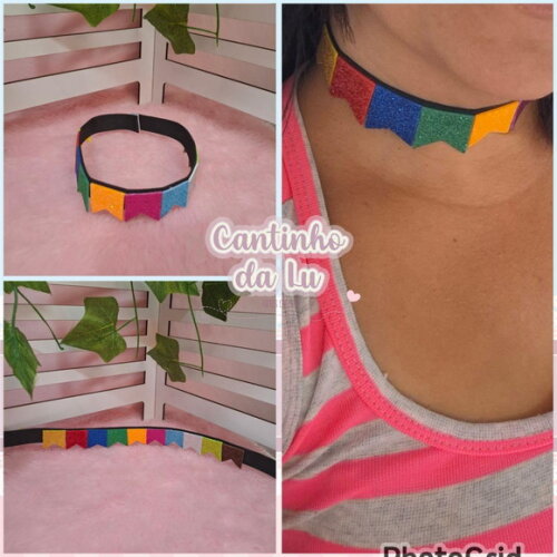 Gargantilha Junina