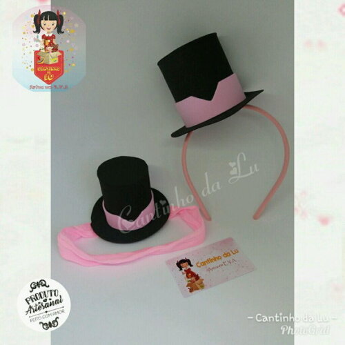 Kit Tiaras Cartola do Bita