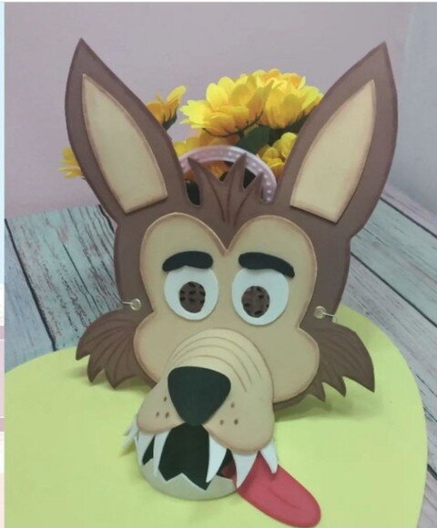 Máscara Lobo Mau