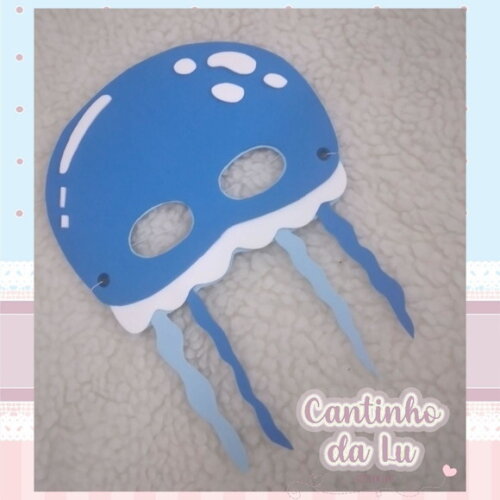 Máscaras Animais Fundo do Mar