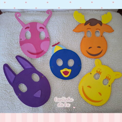 Máscaras Backyardigans
