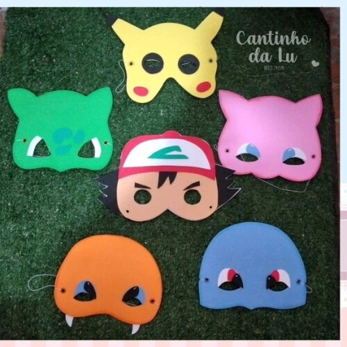 Máscaras Pokémon