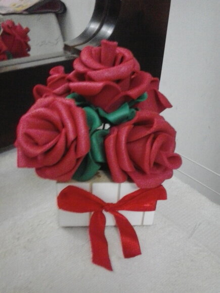 Mini arranjo rosas