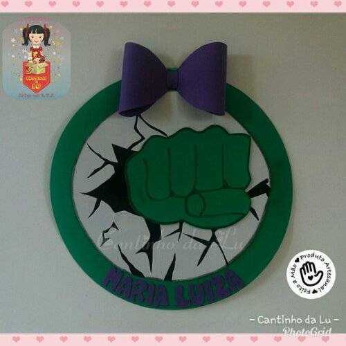 Painel do Hulk Menina