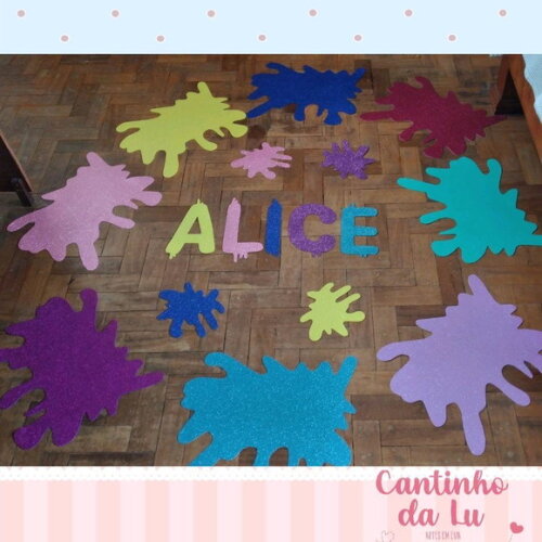 Painel Slime Personalizado