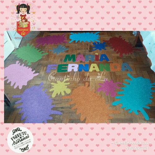 Painel Slime Personalizado
