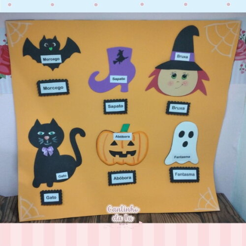 Pareamento de Palavras Halloween