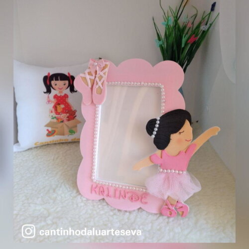 Porta-retrato Bailarina Personalizado