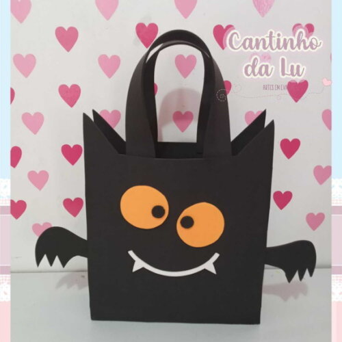 Sacola Morcego Halloween