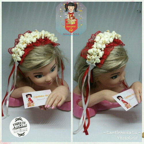 Tiara de Pipoquinha