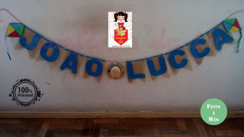 varal junino personalizado