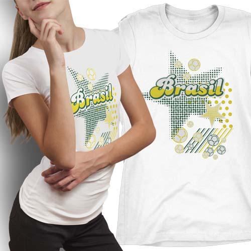 Estampas Torcedores Brasil Camisetas 200 Artes Sublimação