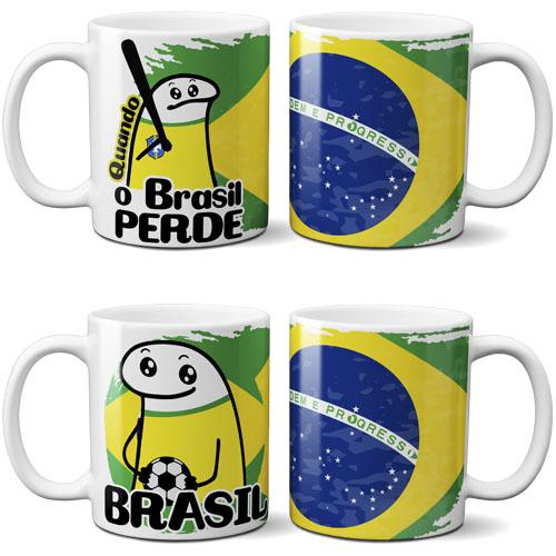 Artes Canecas Flork Copa Torcedor Brasil Florks Png Mockups