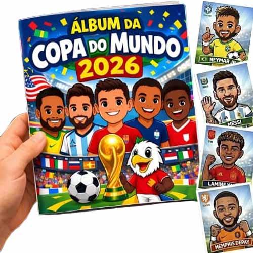 Artes Álbum Kids Infantil Figurinhas Copa Mundo 2026 pdf