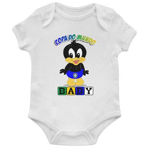 Estampas Brasil Body Baby Copa Mundo Futebol Artes Torcedor
