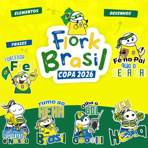 Pack Artes Florks Copa Mundo Futebol Sublimação Flork Galx1