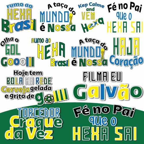 Pack Artes Florks Copa Mundo Futebol Sublimação Flork Galx1