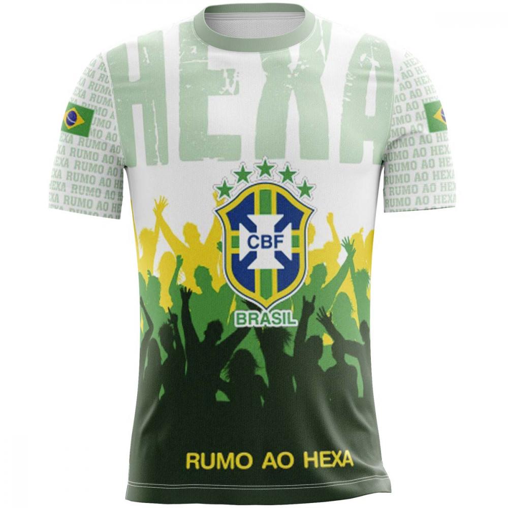 Pacote 35 Artes Camisetas Brasil Copa Mundo Futebol Torcida