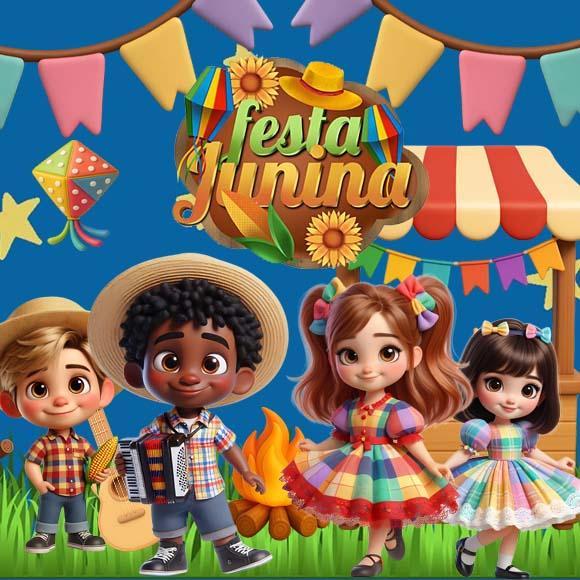 Artes Festa Junina Imagens Kit Digital Mkarte Png Sublimação