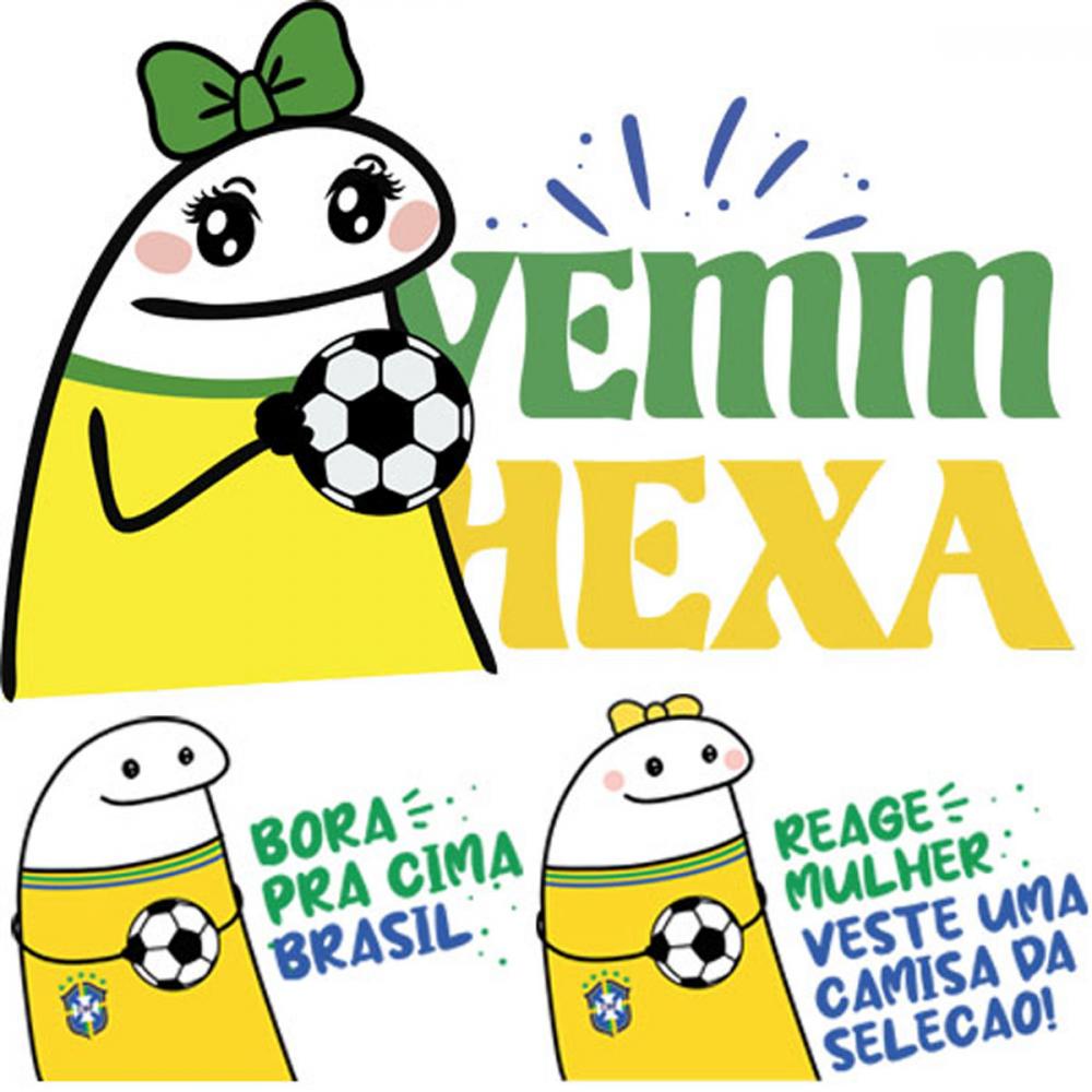 Pacote Artes Png Florks Flork Torcedor Brasil Copa Mundo Png