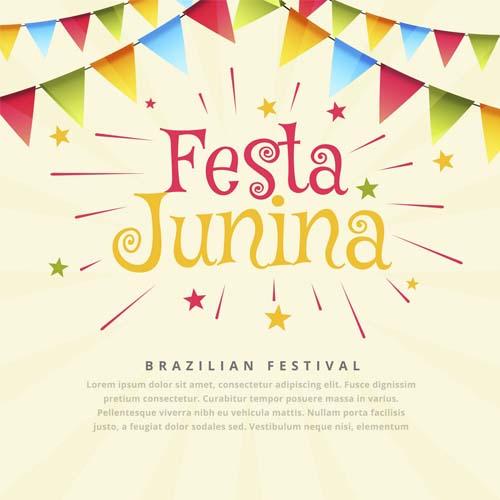 Artes Editáveis Psd Festa Junina Banners Flyers Cartaz