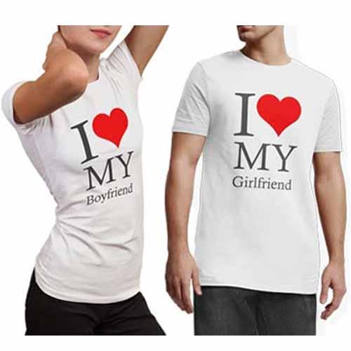 Artes Dia dos Namorados Sublimação Camisetas Estampas