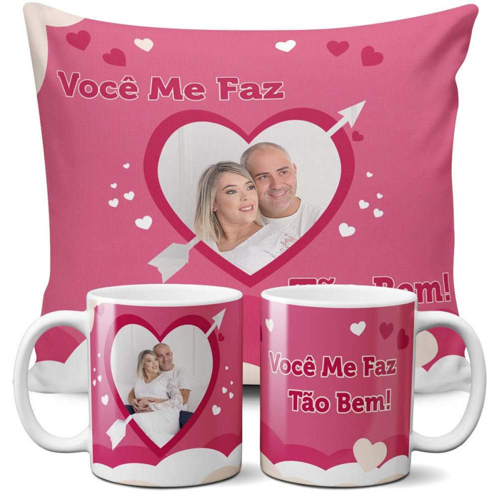 Artes Almofadas Canecas Namorados Sublimação 40 Estampas