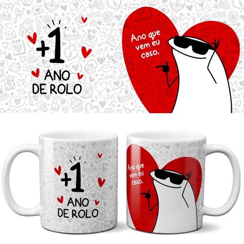 Artes Sublimação Canecas Flork Dia dos Namorados Mockups