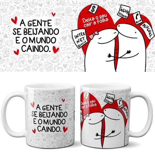 Artes Sublimação Canecas Flork Dia dos Namorados Mockups