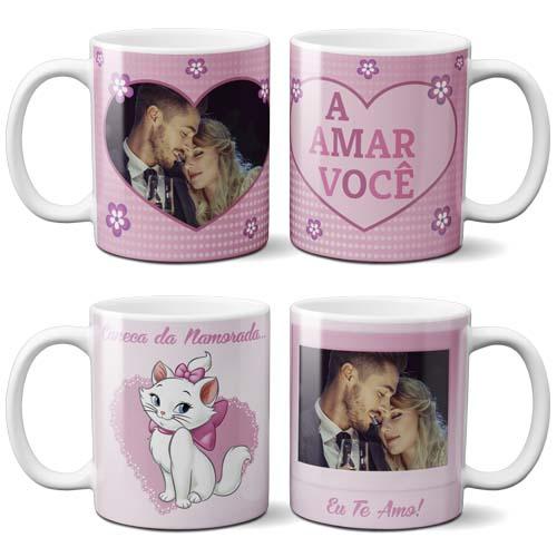 Estampas Dia dos Namorados 800 Artes Canecas Sublimação