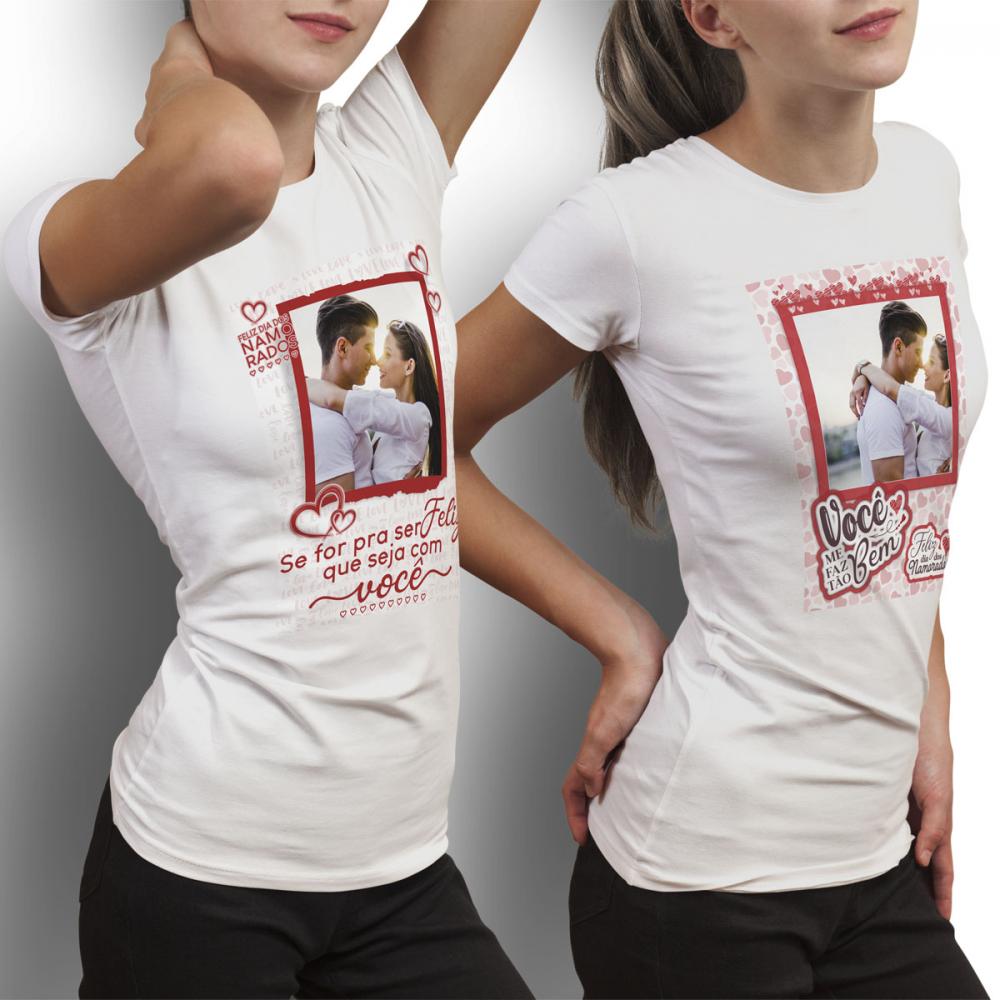 Estampas Dia dos Namorados 2026 Sublimação Camisetas Mockups