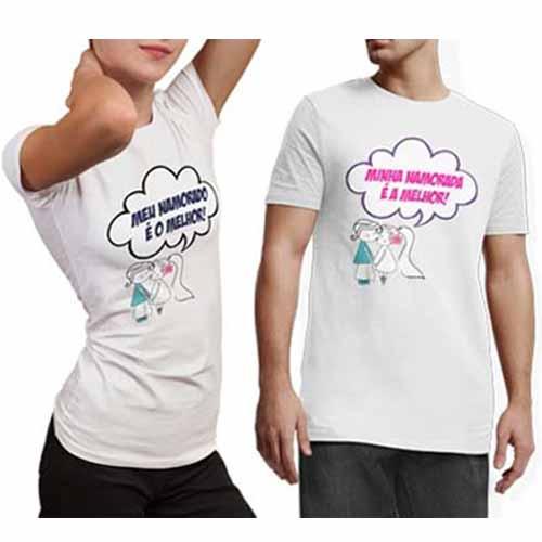 Estampas Sublimação Artes Camisetas Namorados Vetores